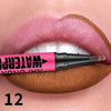 1PC 12-Color Waterproof Matte Lip Liner Pencil