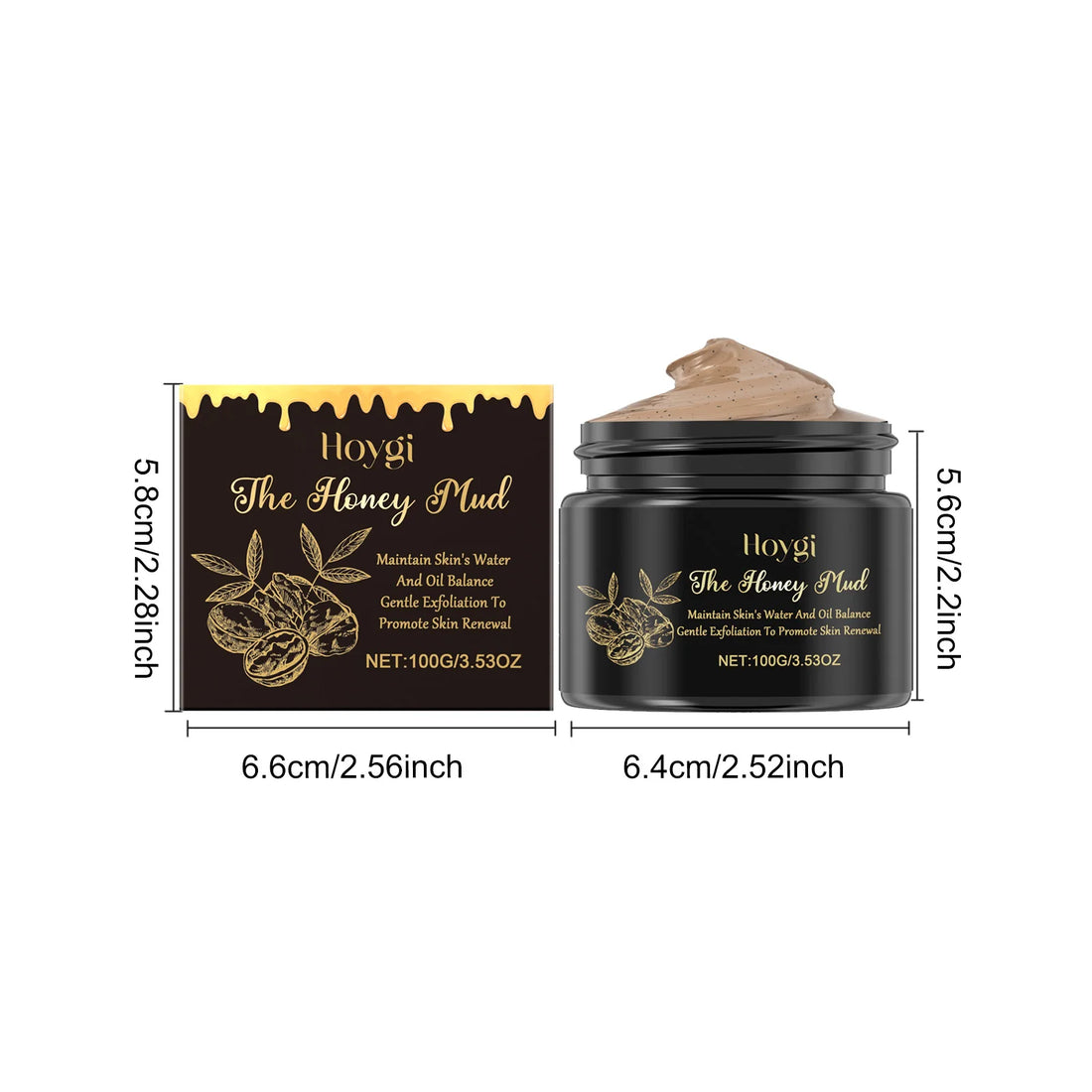 Hoygi 100g Honey Body Scrub