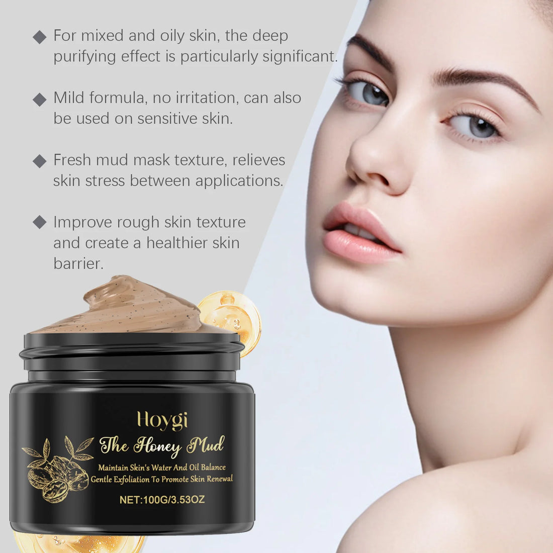 Hoygi 100g Honey Body Scrub