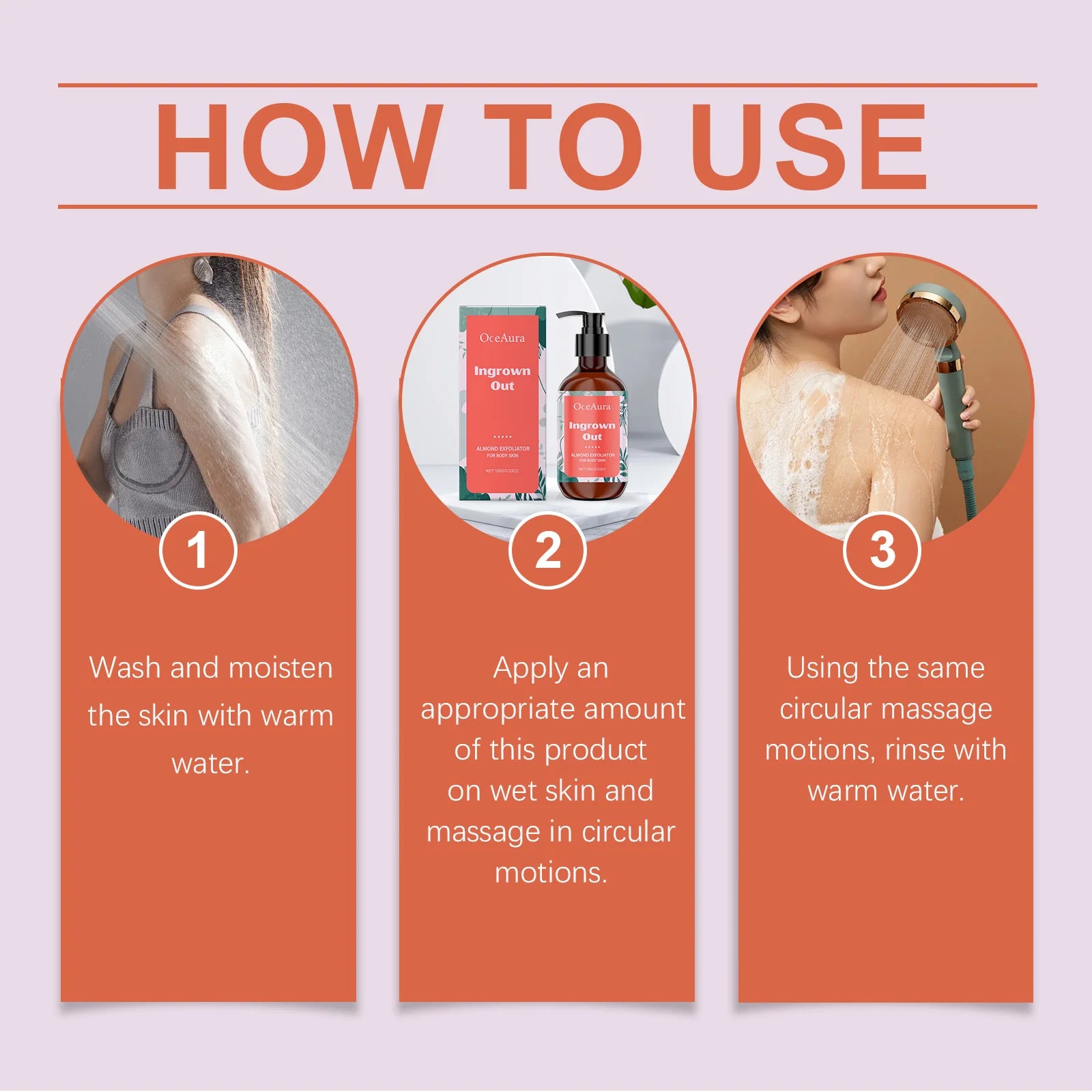 Oceaura 100g Exfoliating Body Scrub