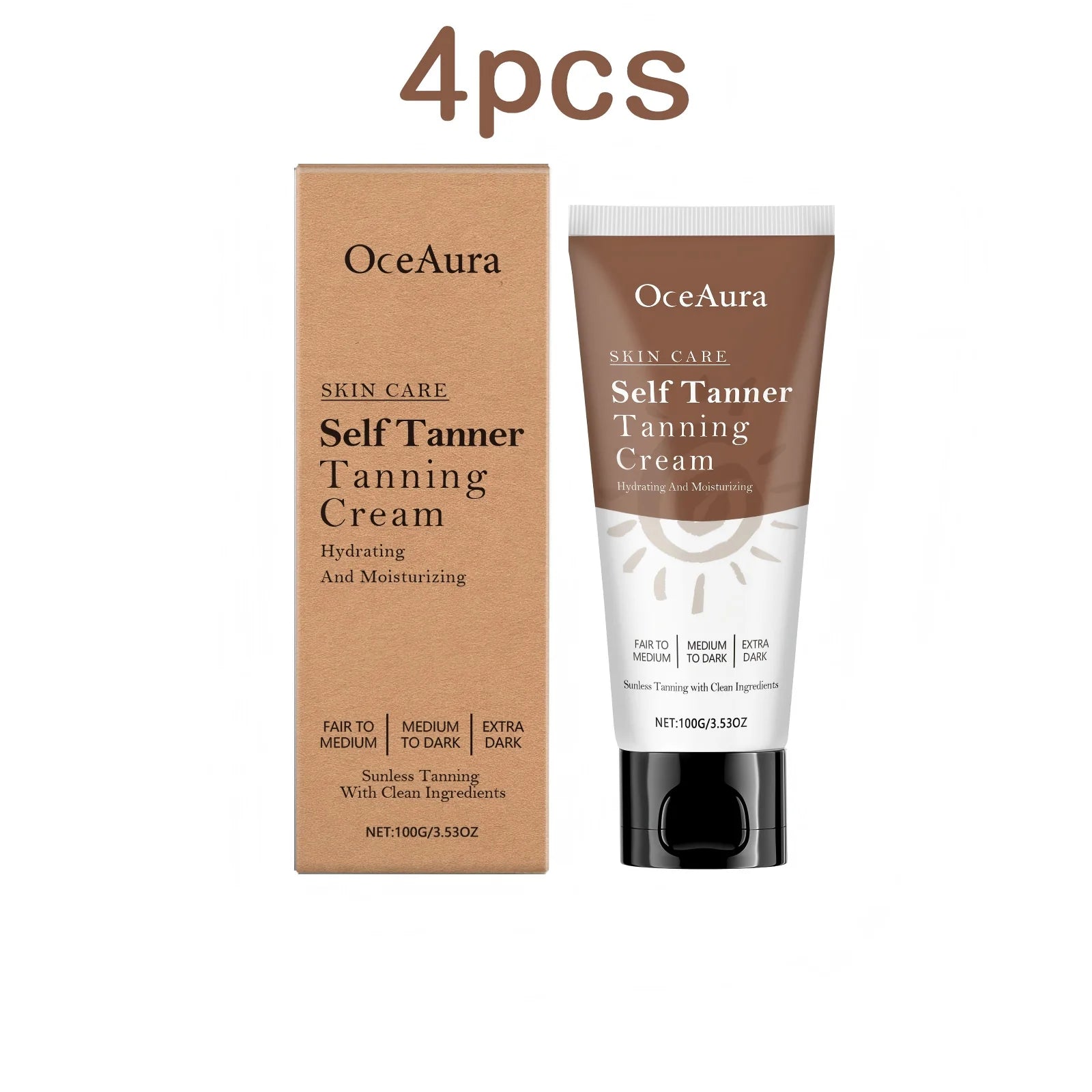 Oceaura 100g Tanning Accelerator Cream
