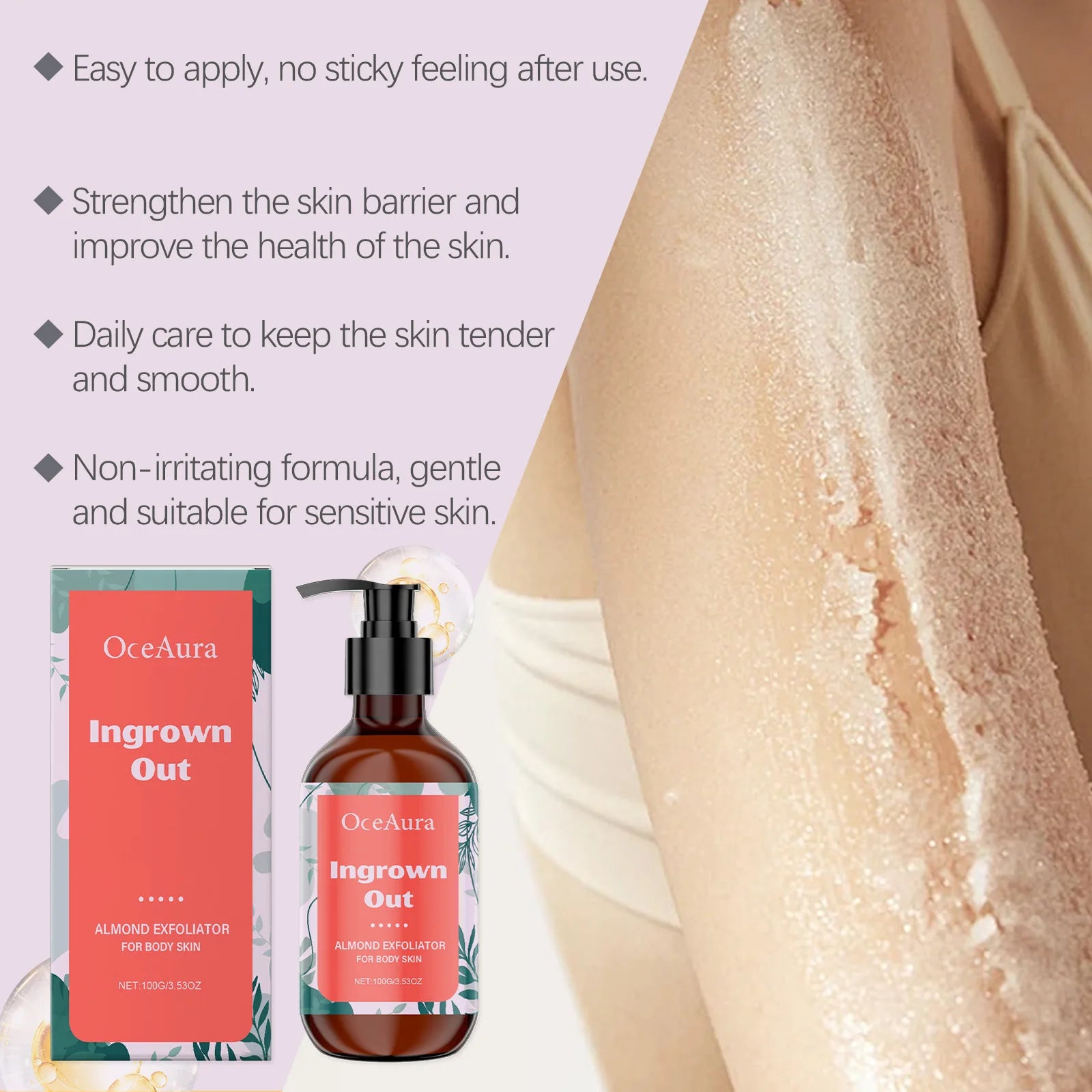 Oceaura 100g Exfoliating Body Scrub