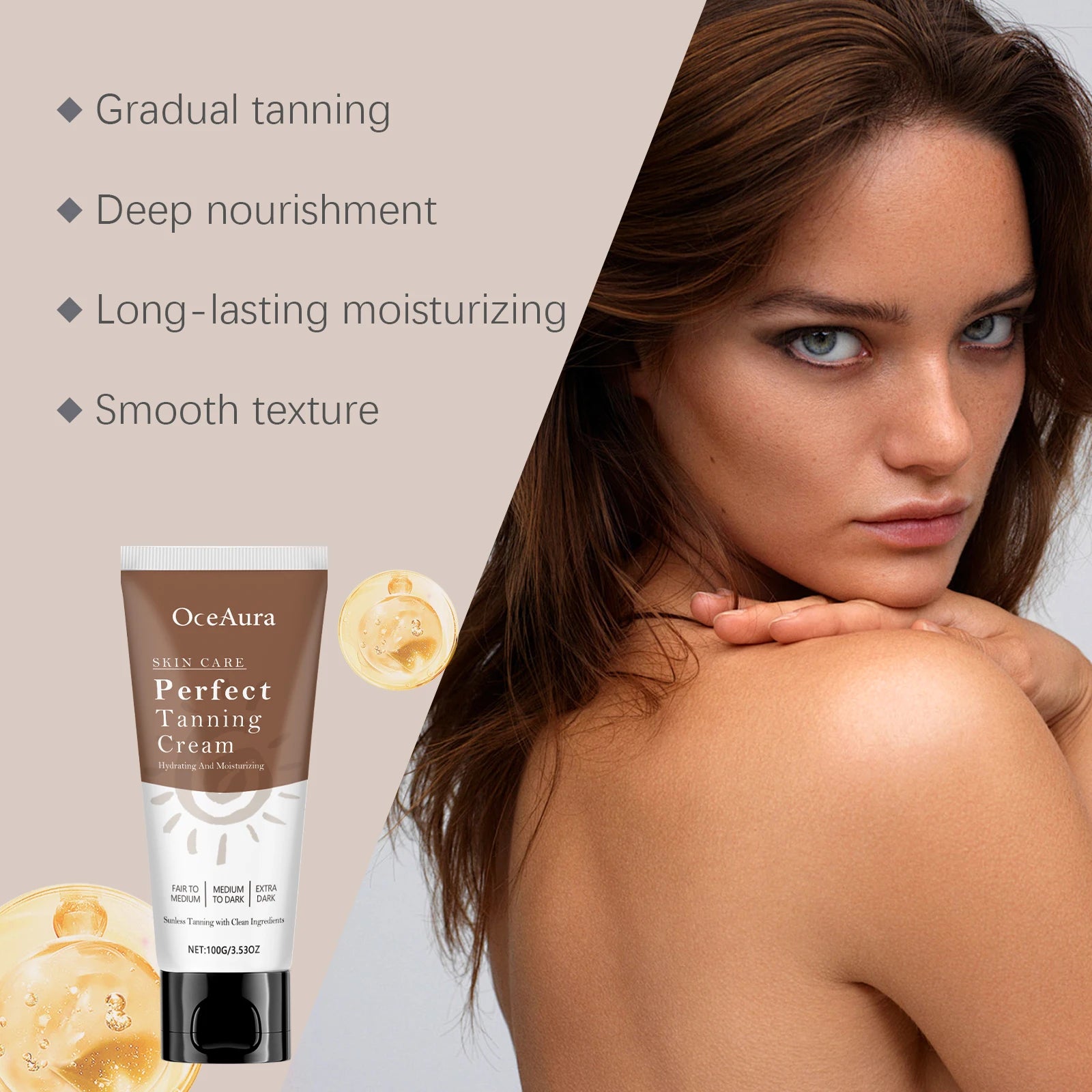 Oceaura 100g Tanning Accelerator Cream