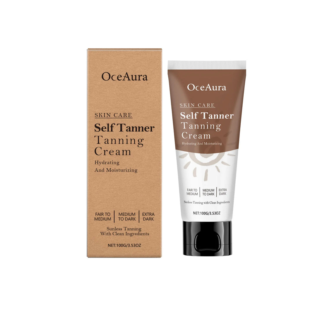 Oceaura 100g Tanning Accelerator Cream