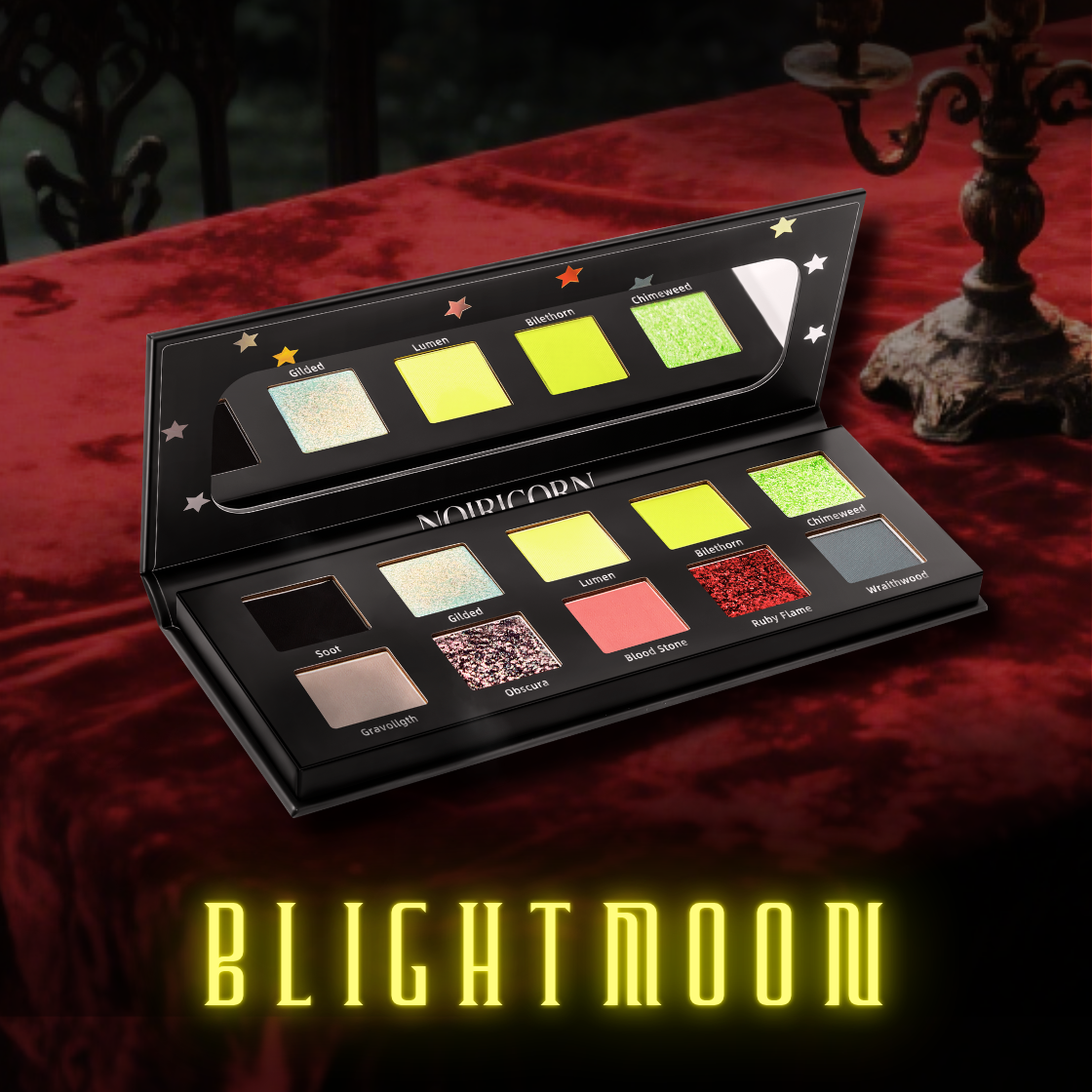 NOIRICORN × @ghoul.in.japan BLIGHTMOON Eyeshadow Palette
