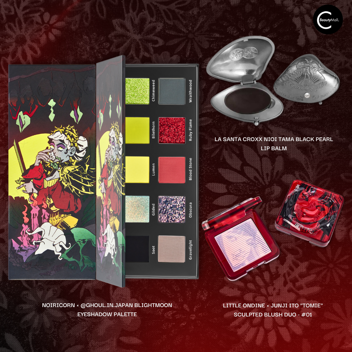 NOIRICORN × @ghoul.in.japan BLIGHTMOON Eyeshadow Palette