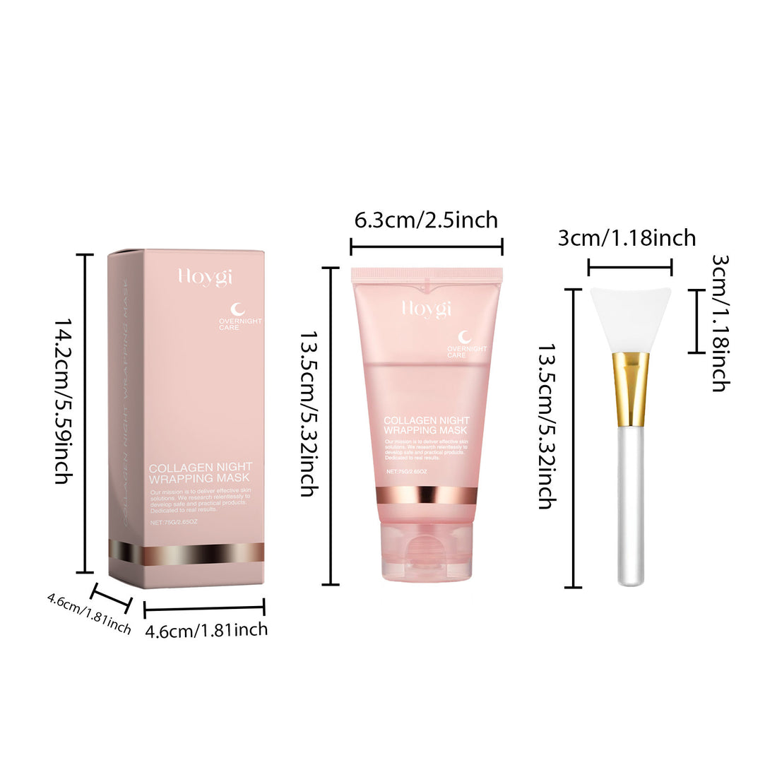 Korean Collagen Overnight Peel-Off Facial Mask Set