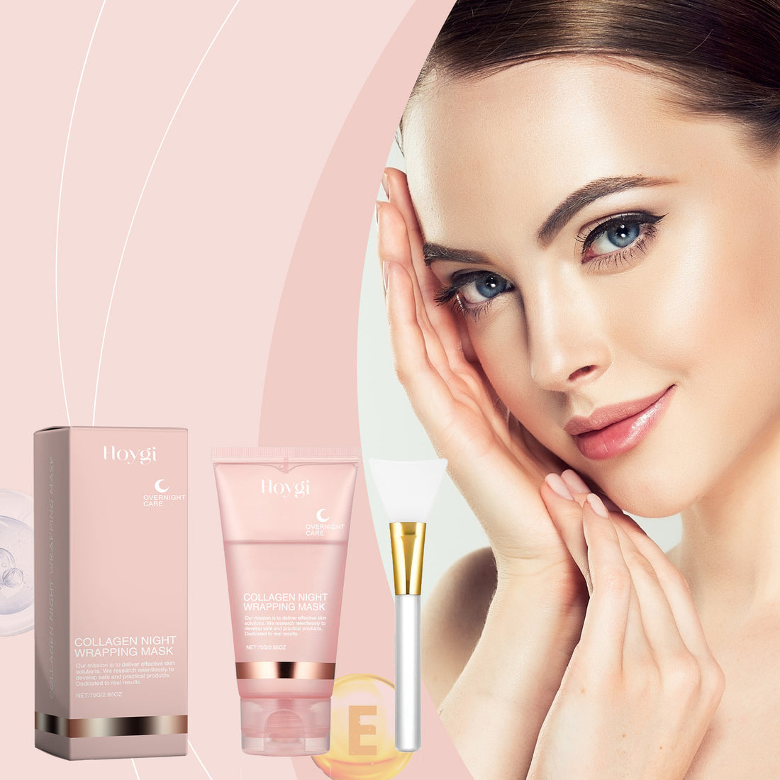 Korean Collagen Overnight Peel-Off Facial Mask Set