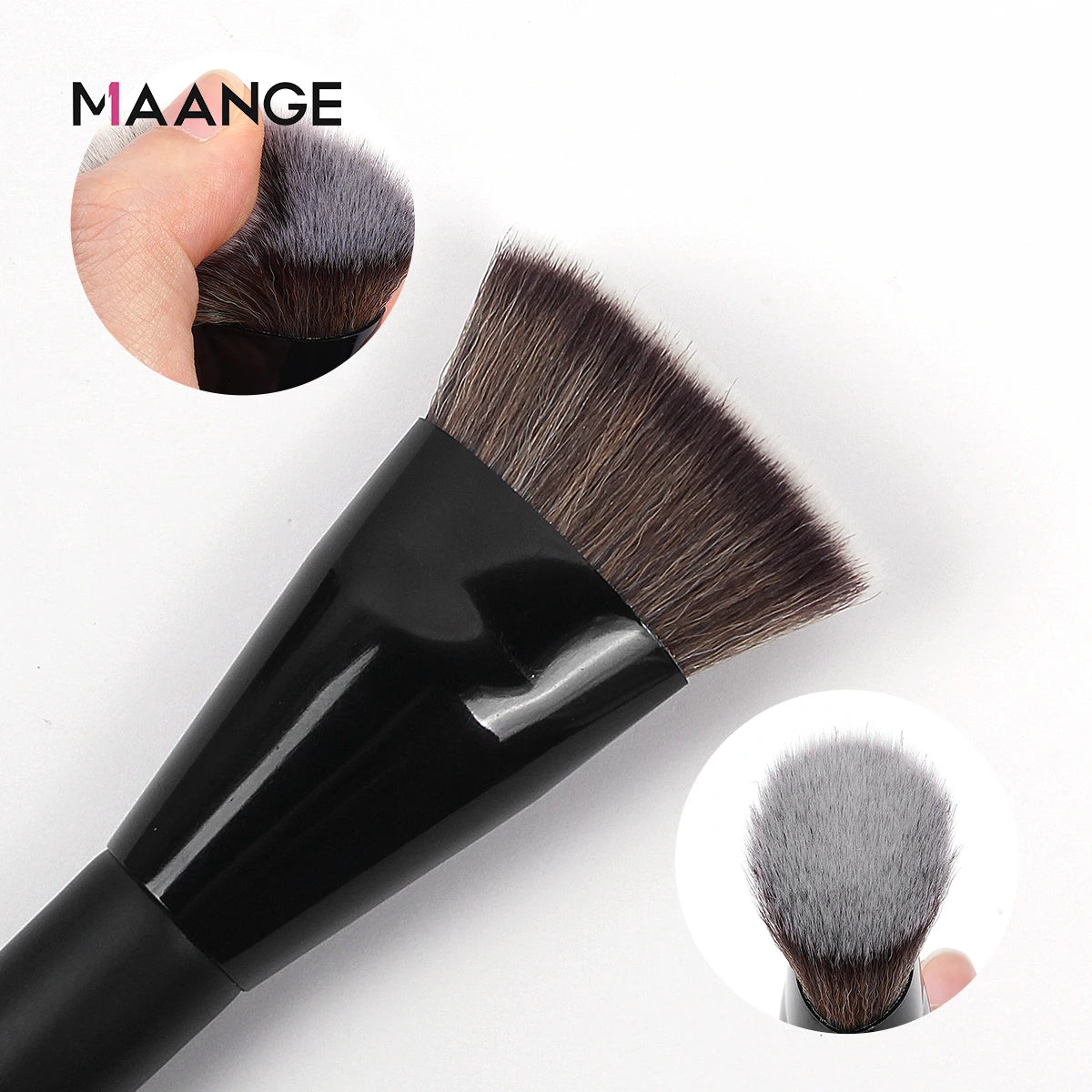 Flat Head Foundation Brush with Case