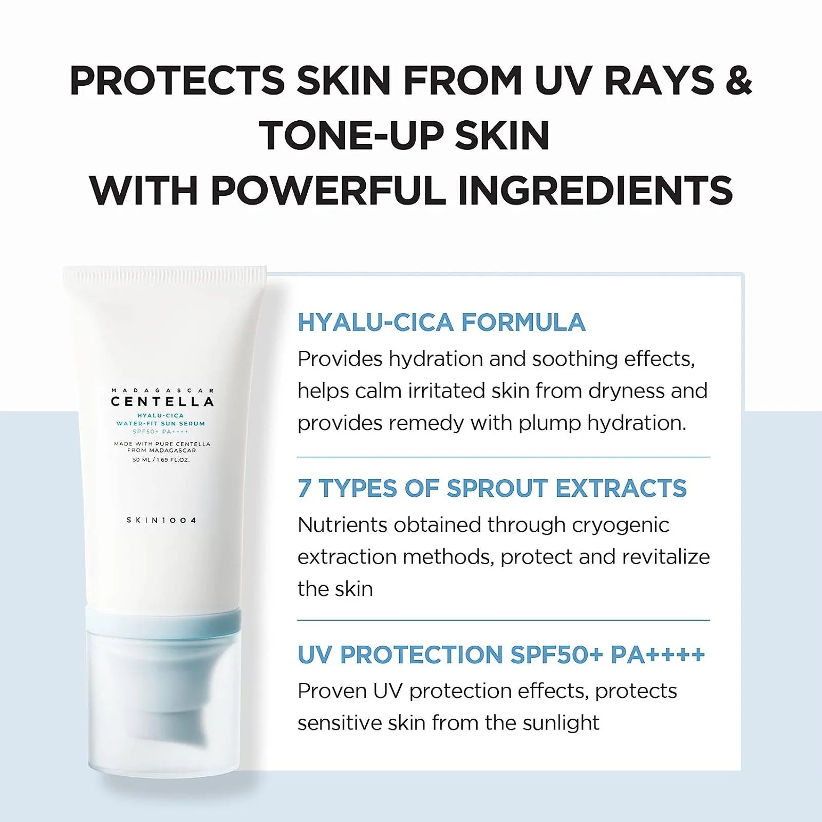 Hyaluronic Centella Sunscreen 50ml