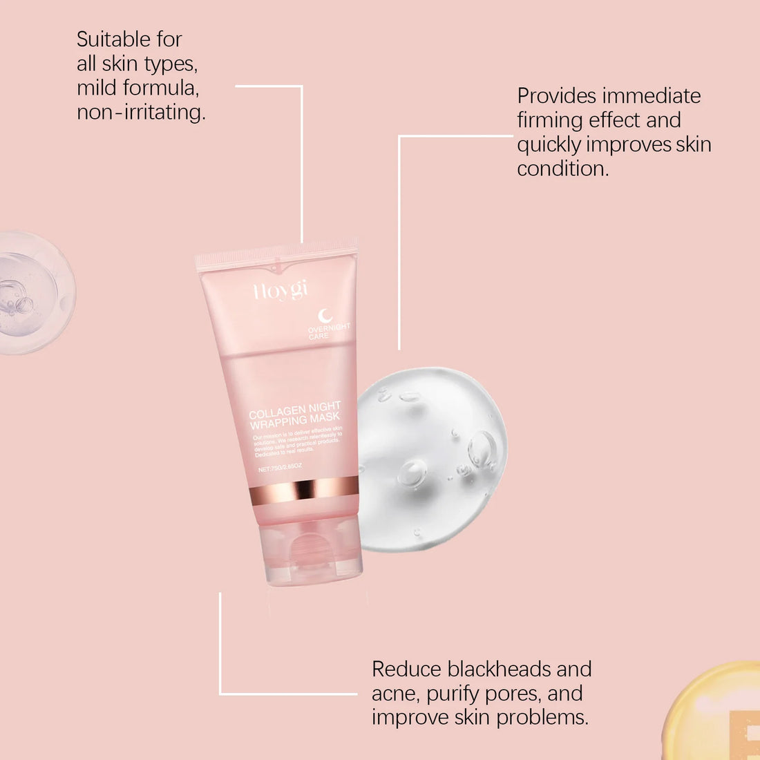Collagen Peel-Off Mask with Brush