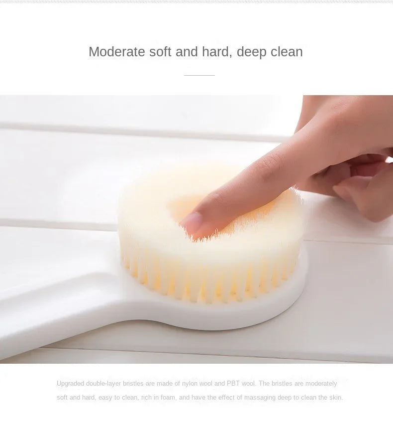 1pc Long Handle Shower Back Brush