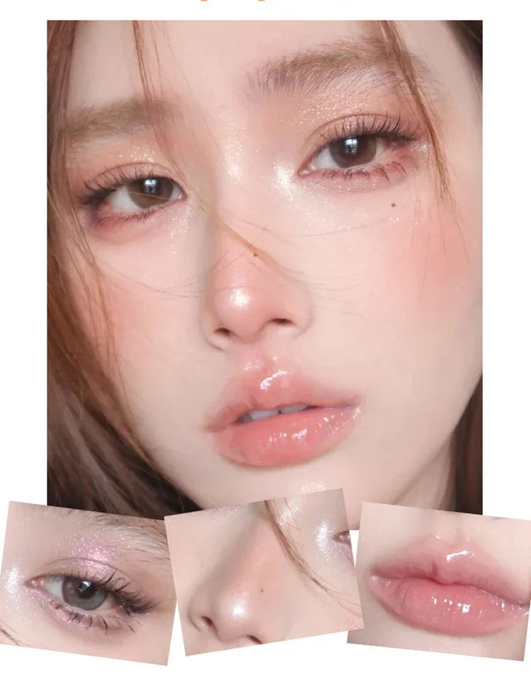 Glitter Pink Silkworm Eye Shadow Pencil