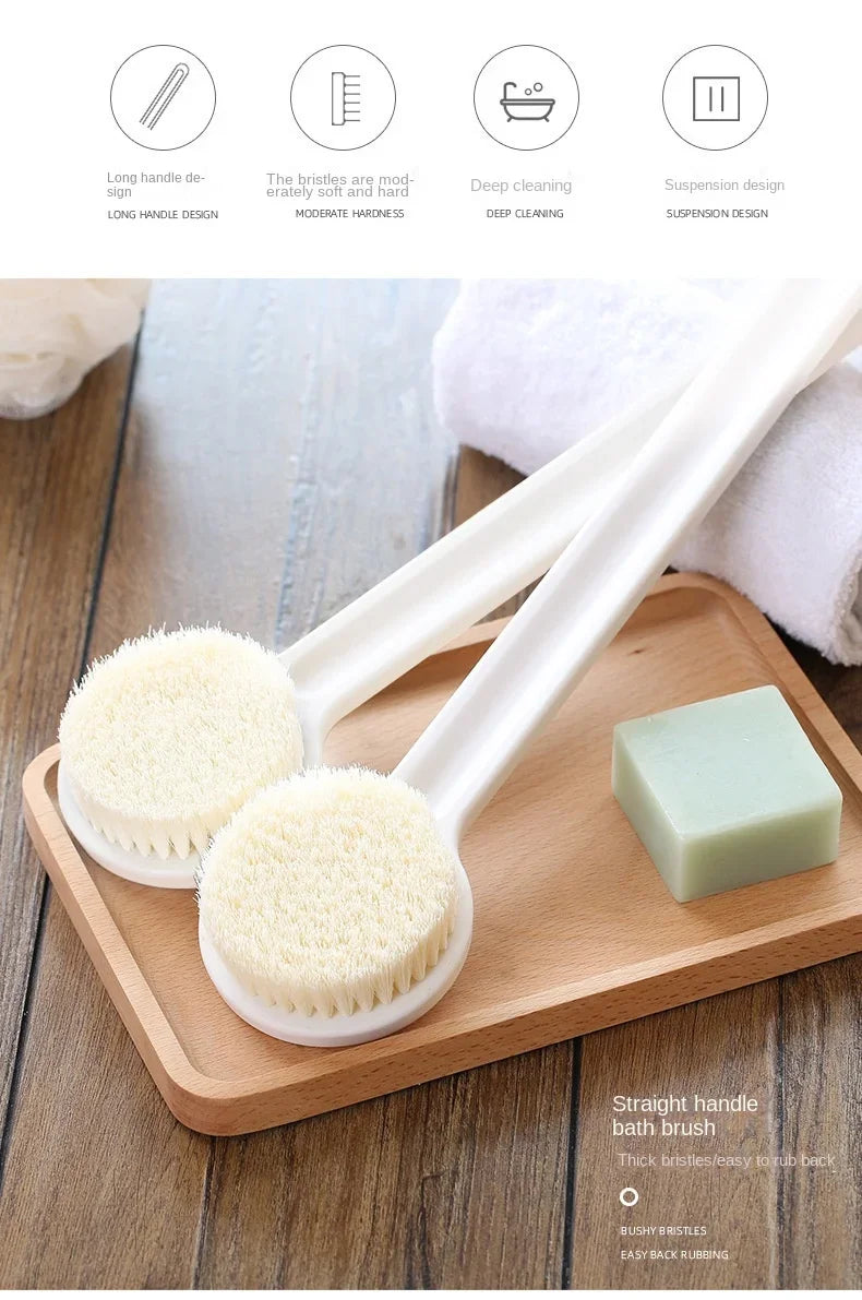 1pc Long Handle Shower Back Brush