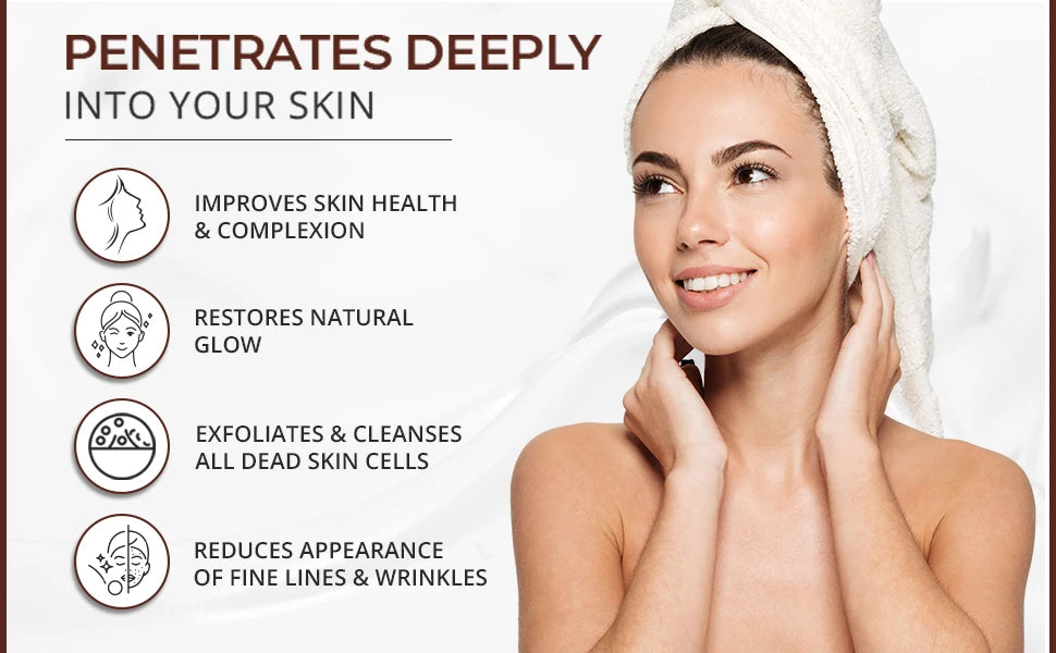 500ml Whitening Body Lotion with AHA + Vitamin C&E