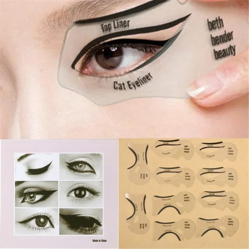 Winged Eyeliner & Eyeshadow Stencil Tool