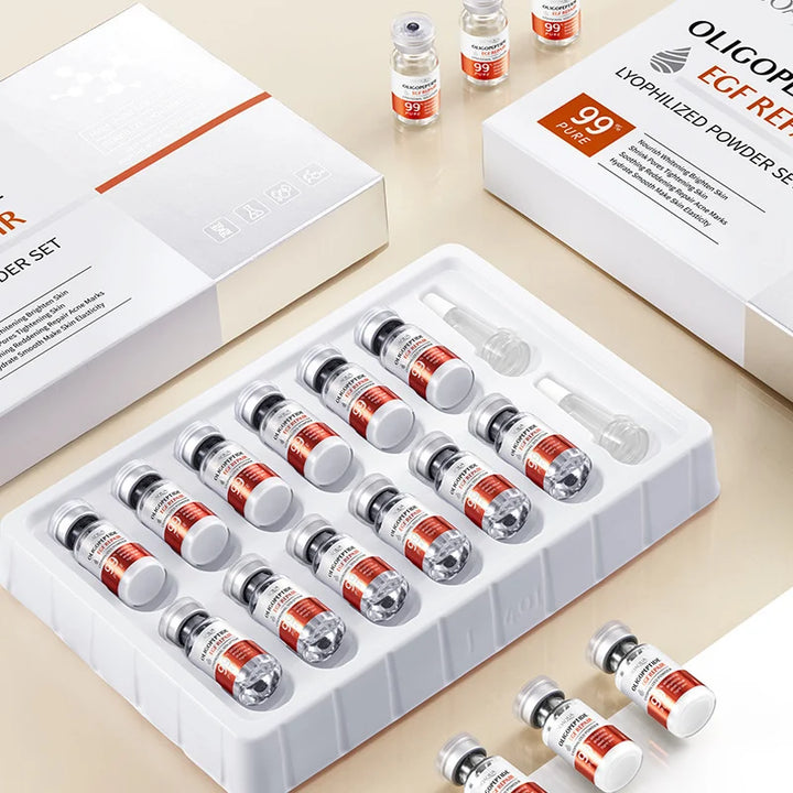 Facial Microneedling Serum Peptides Set