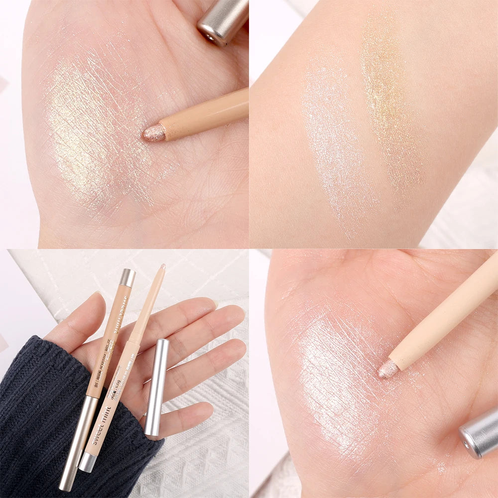 Shiny Silkworm Glitter Eyeliner Pencil