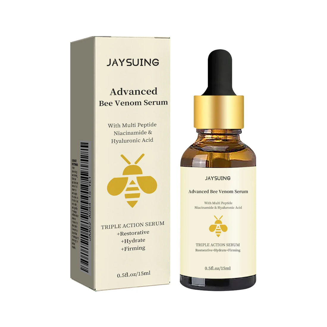 1/2/3pcs Bee Venom Facial Serum – Wrinkle Reduction & Skin Tightening