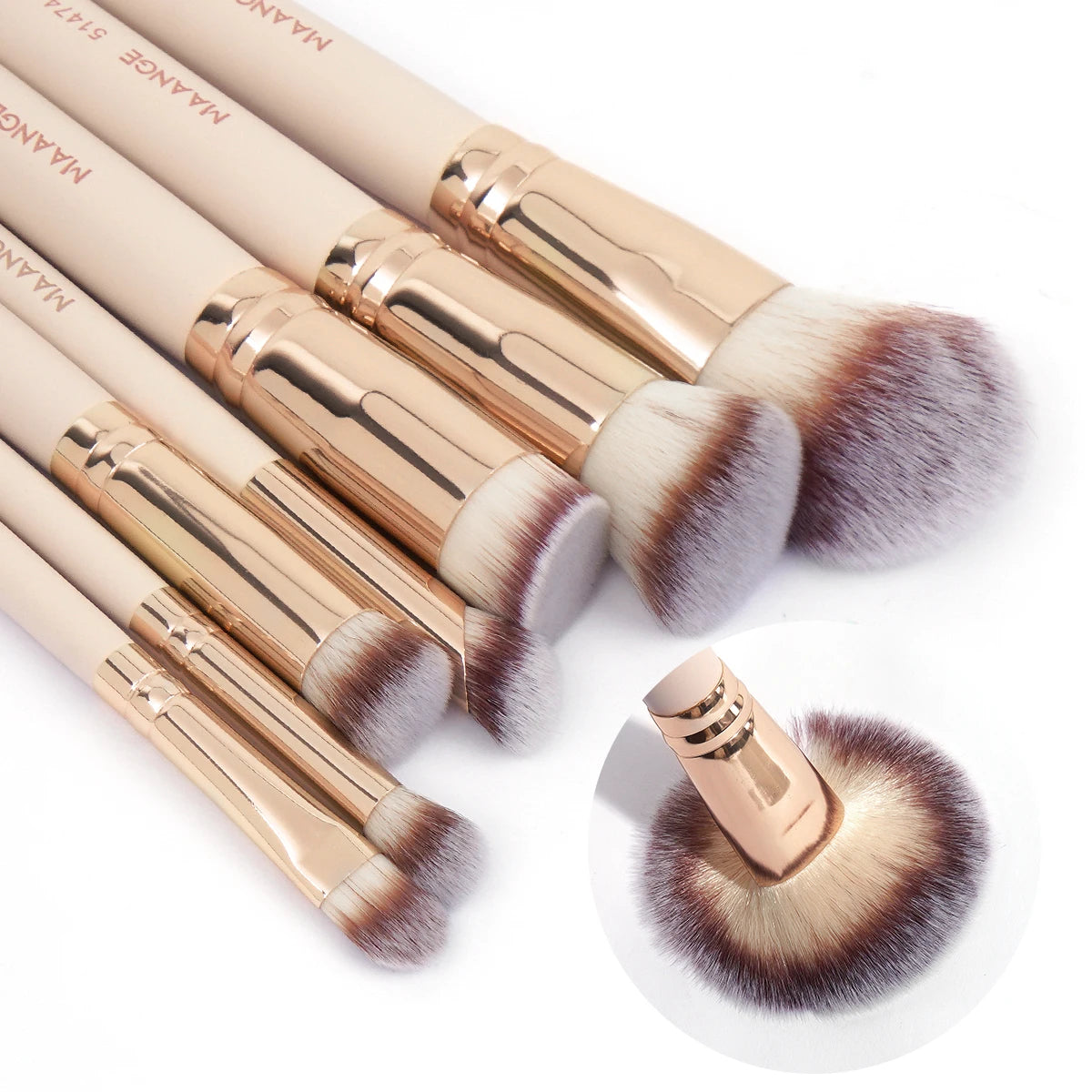 7-Piece Soft Makeup Brush Set