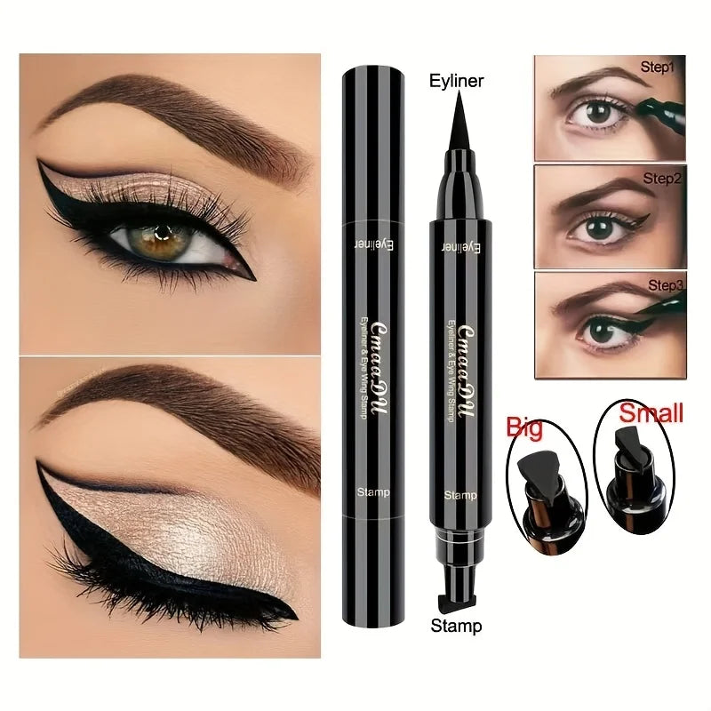Black Wings Stamp Liquid Eyeliner – Waterproof Cat Eye Pen