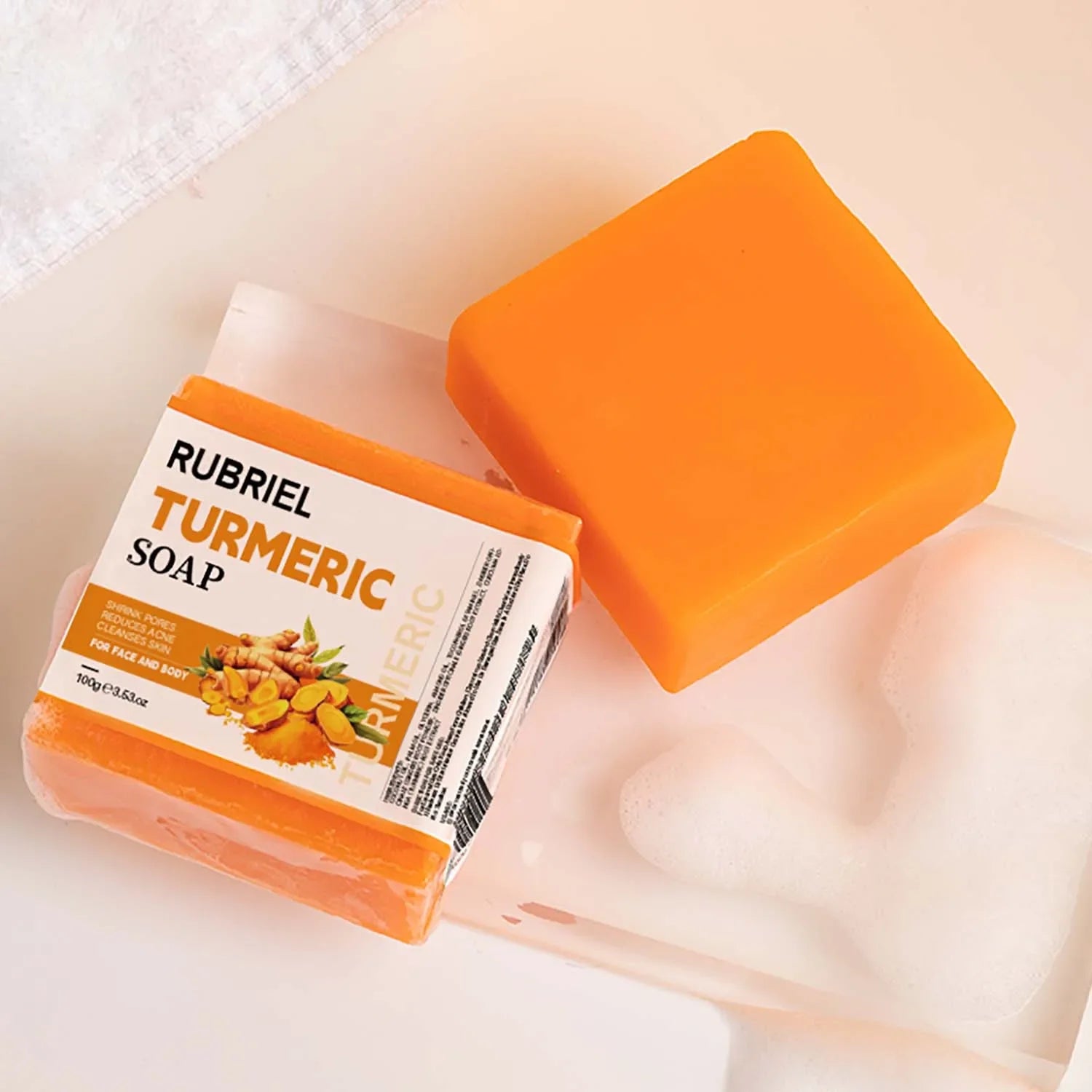 100g Turmeric Whitening Soap Bar