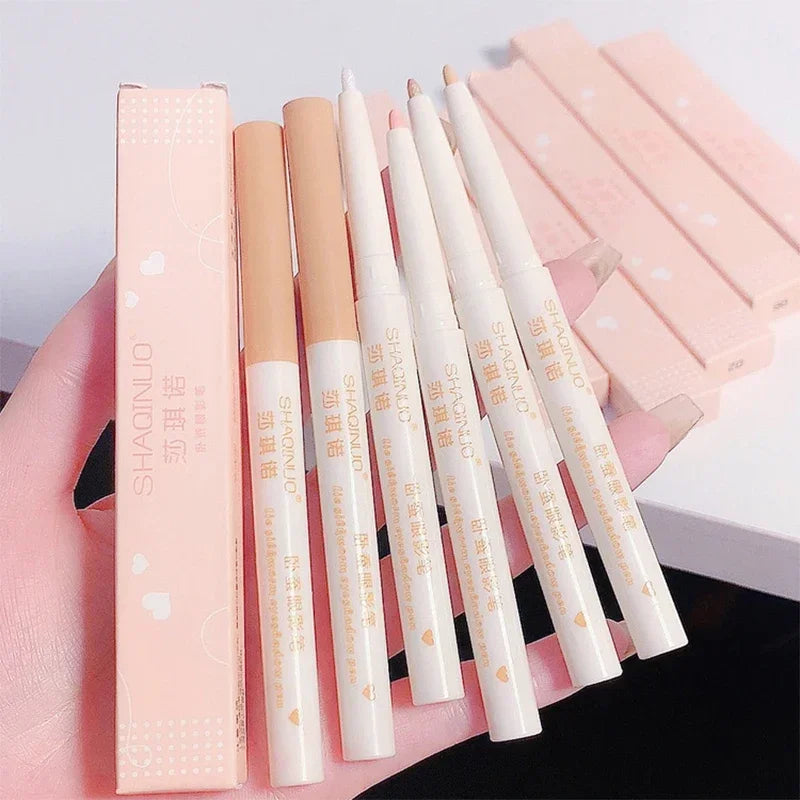 Glitter Pink Silkworm Eye Shadow Pencil