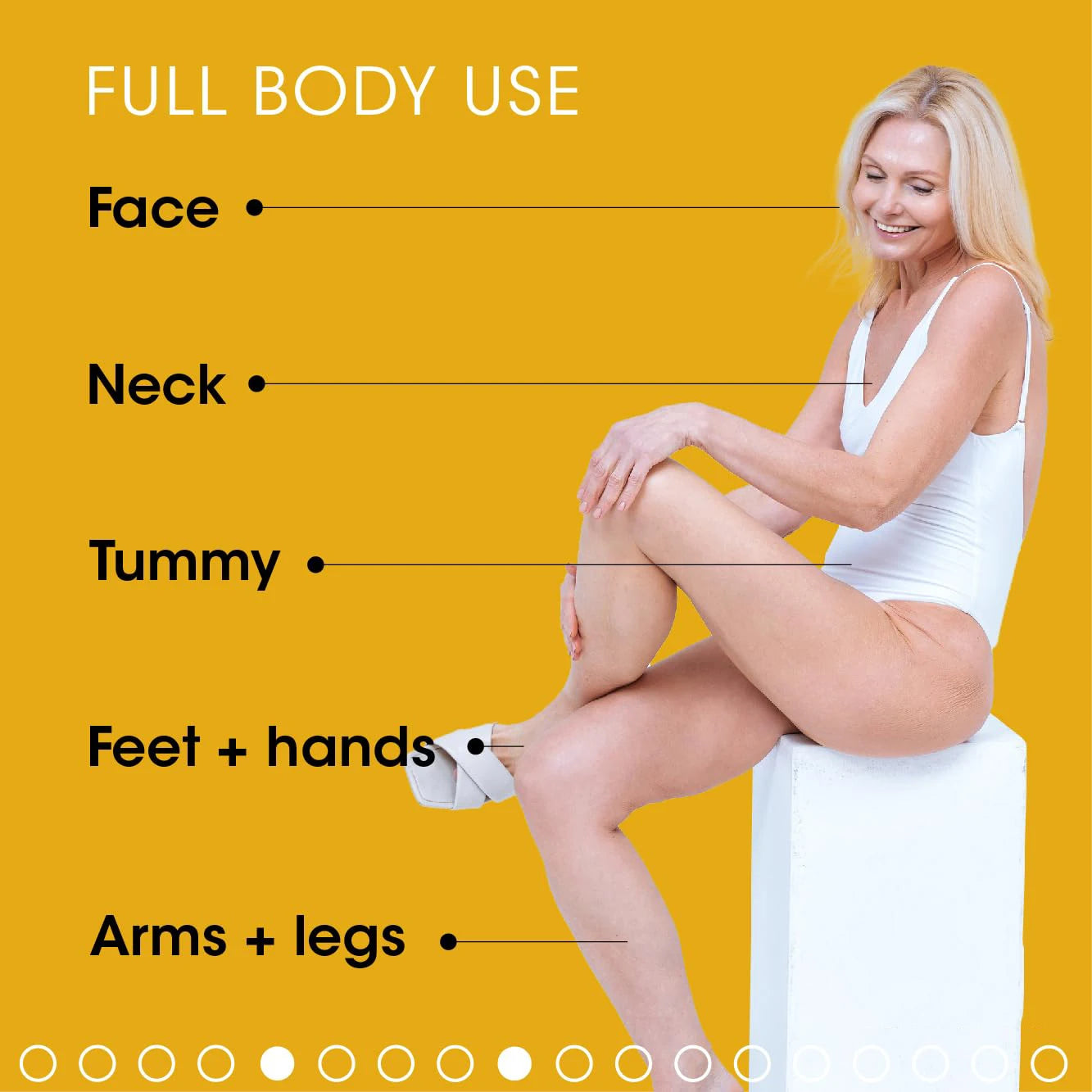 500ml Whitening Body Lotion with AHA + Vitamin C&E