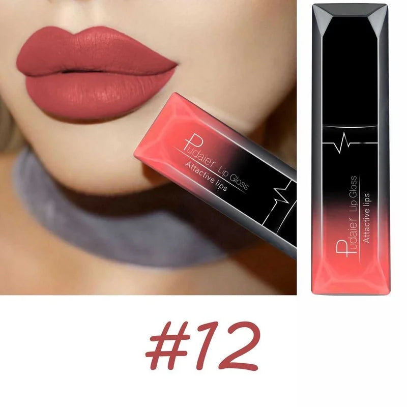 17-Color Matte Long-Lasting Liquid Lipstick Set