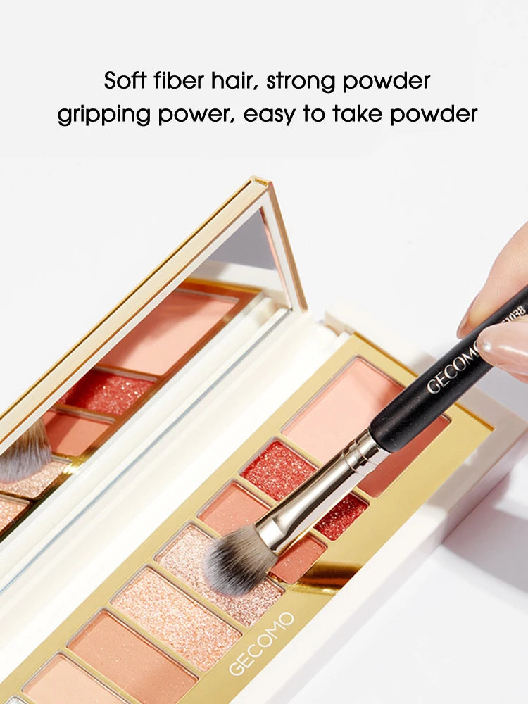 Double-Headed Eyeshadow Brush for Makeup Beginners