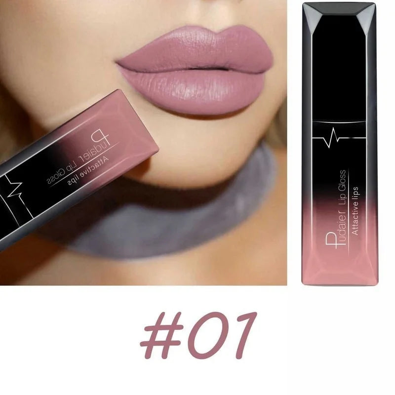 18-Color Matte Velvet Lipstick Set