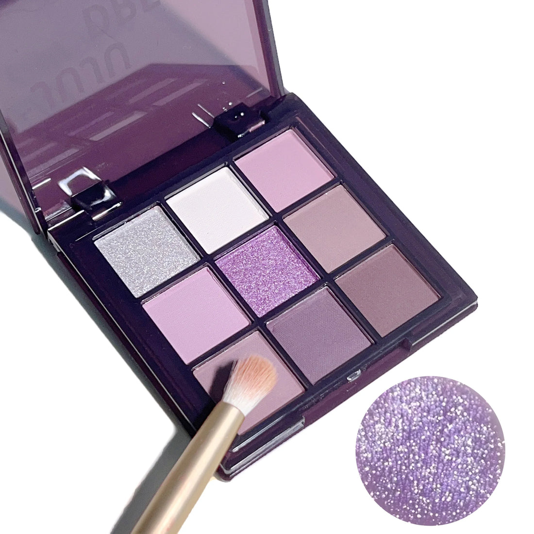 Purple Eyeshadow Palette – 9 Shades