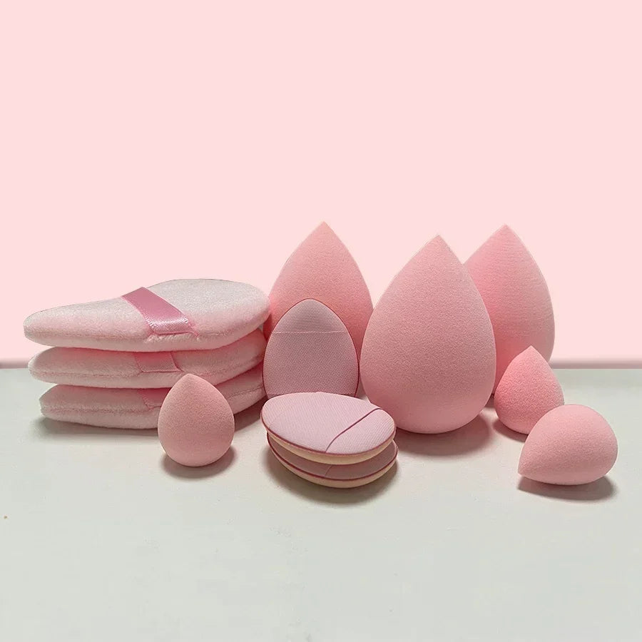 12Pcs Multicolor Makeup Sponge Set