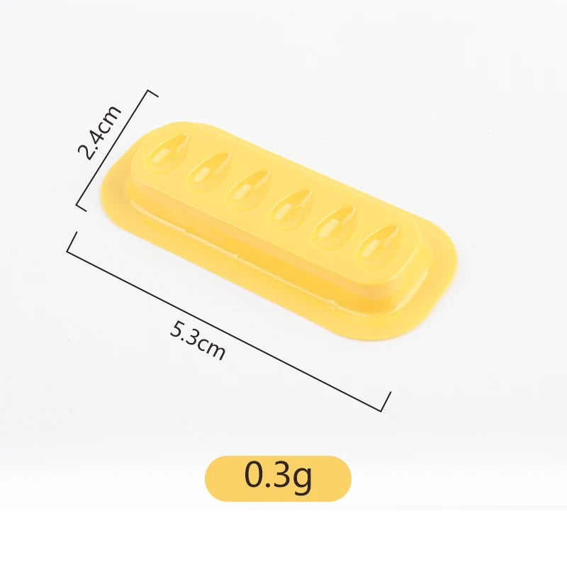 100pcs Disposable Lash Glue Holder Stickers – PVC Adhesive Pallet Pads