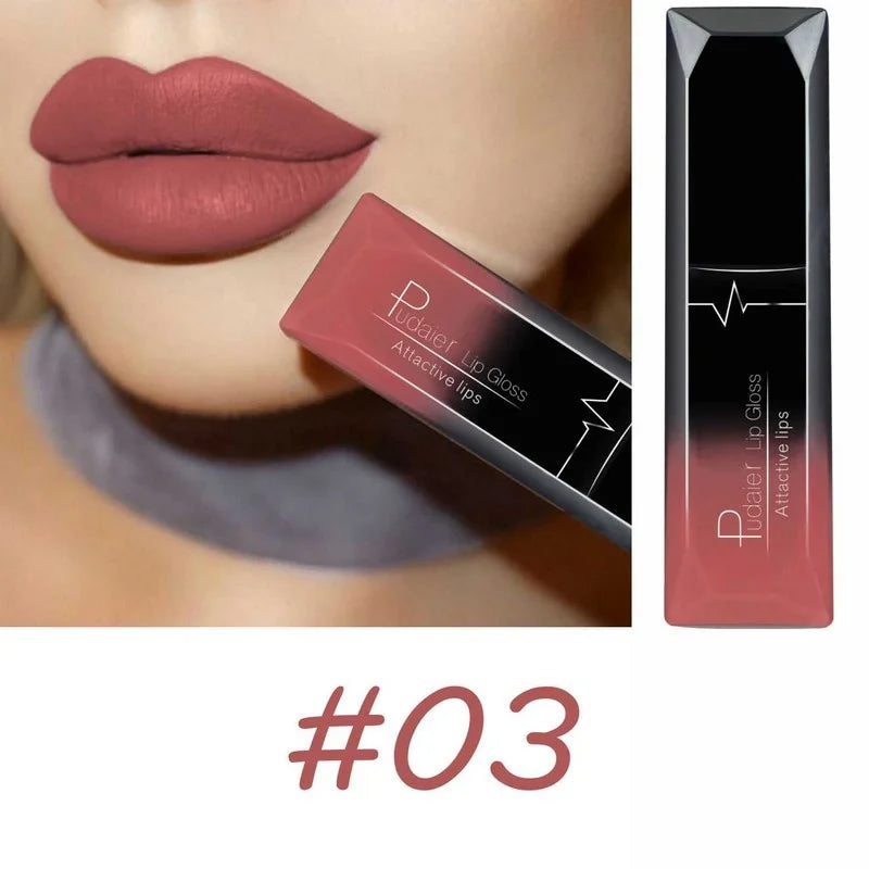 17-Color Matte Long-Lasting Liquid Lipstick Set