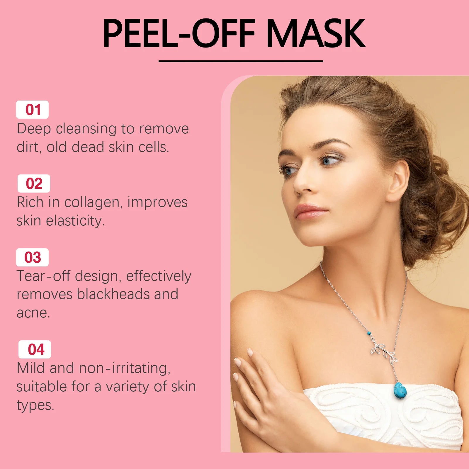 Collagen Peel-Off Mask with Brush
