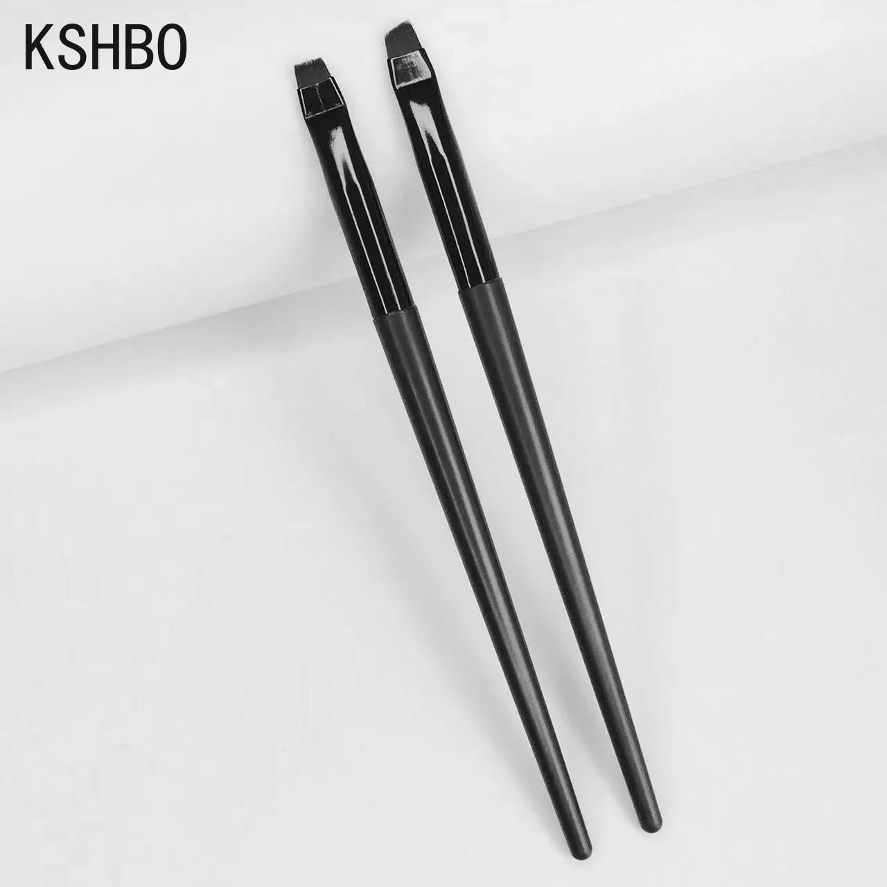 KSHBO 2pcs Brow & Eyeliner Brush Set