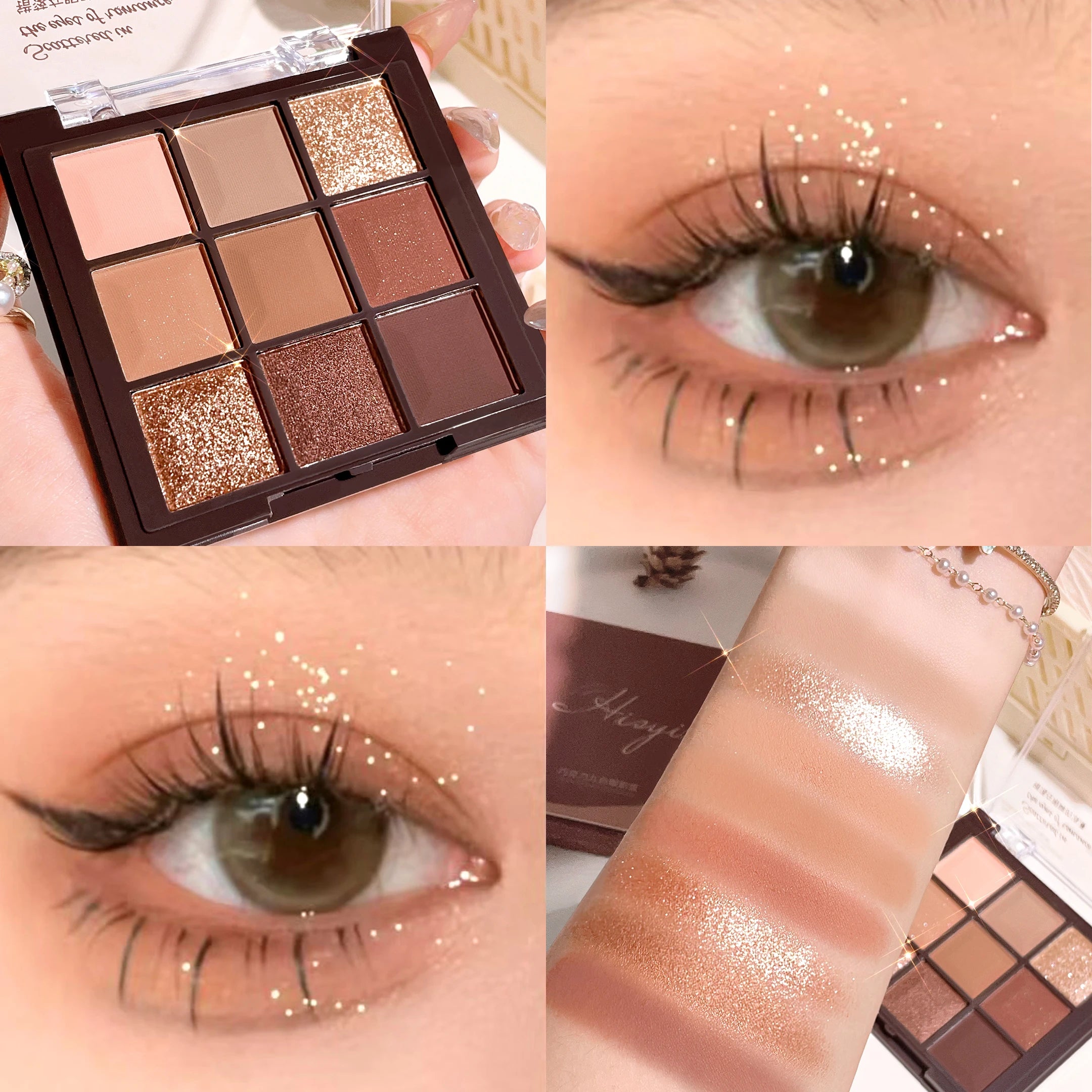 9-Color Chocolate Eyeshadow Palette