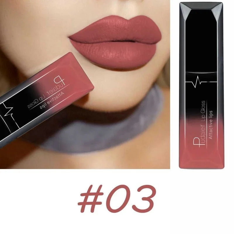 18-Color Matte Velvet Lipstick Set