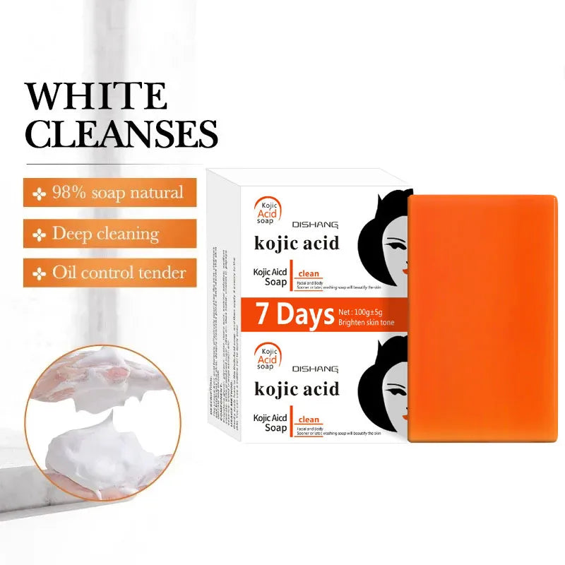 Kojic Acid Whitening Soap – Handmade Brightening Cleanser