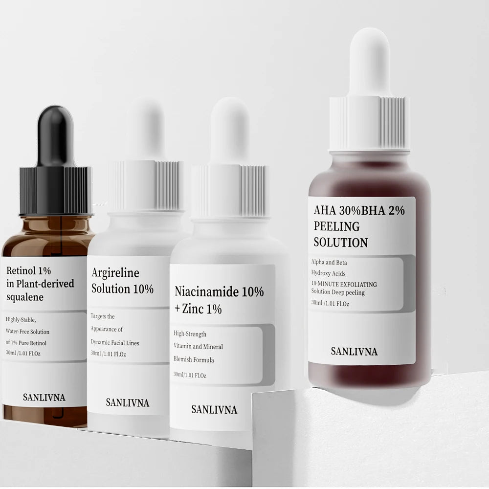 AHA 30% + BHA 2% Exfoliating Serum with Niacinamide & Hexapeptide