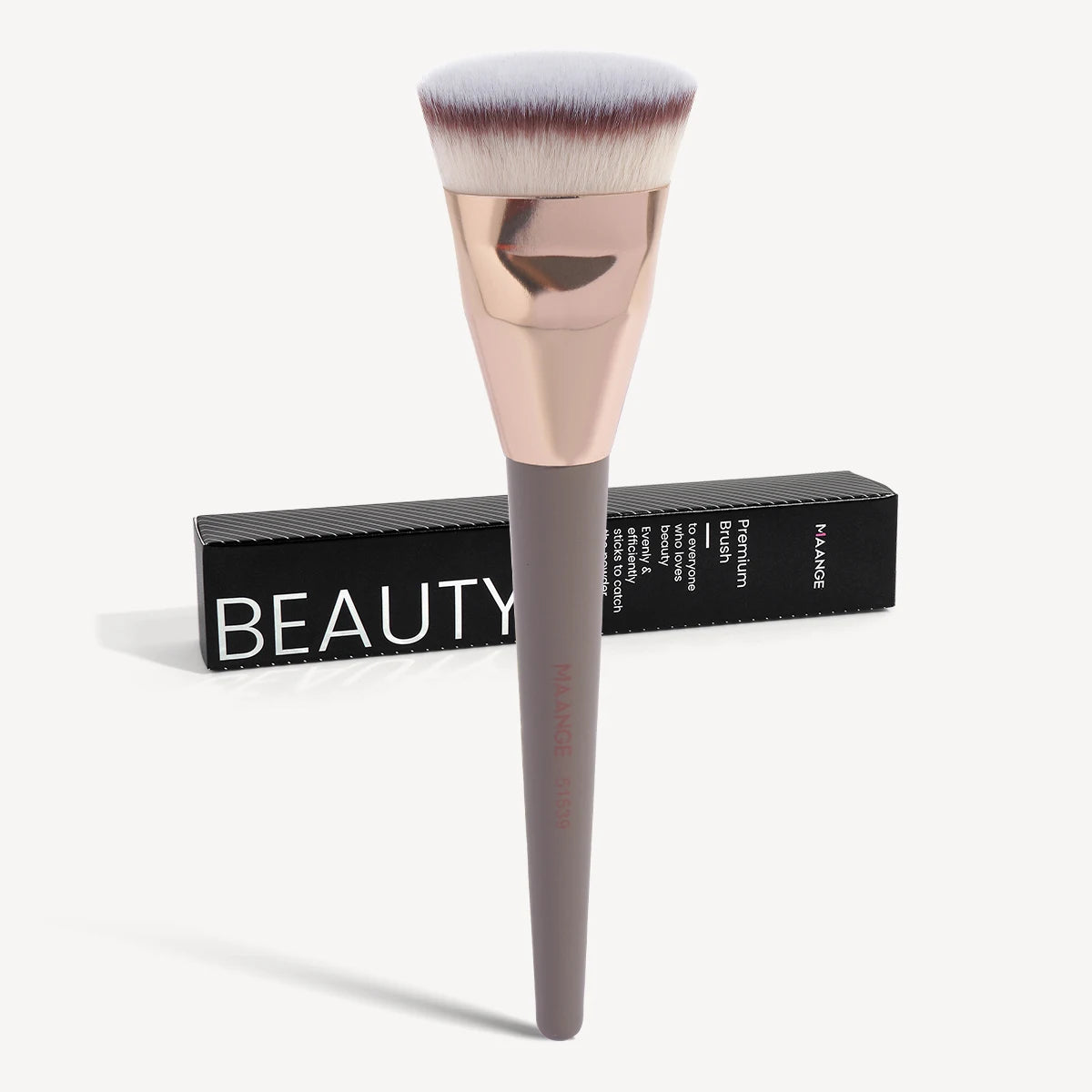 Flat Head Foundation Brush with Case