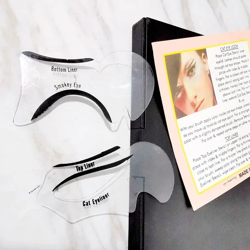 Winged Eyeliner & Eyeshadow Stencil Tool