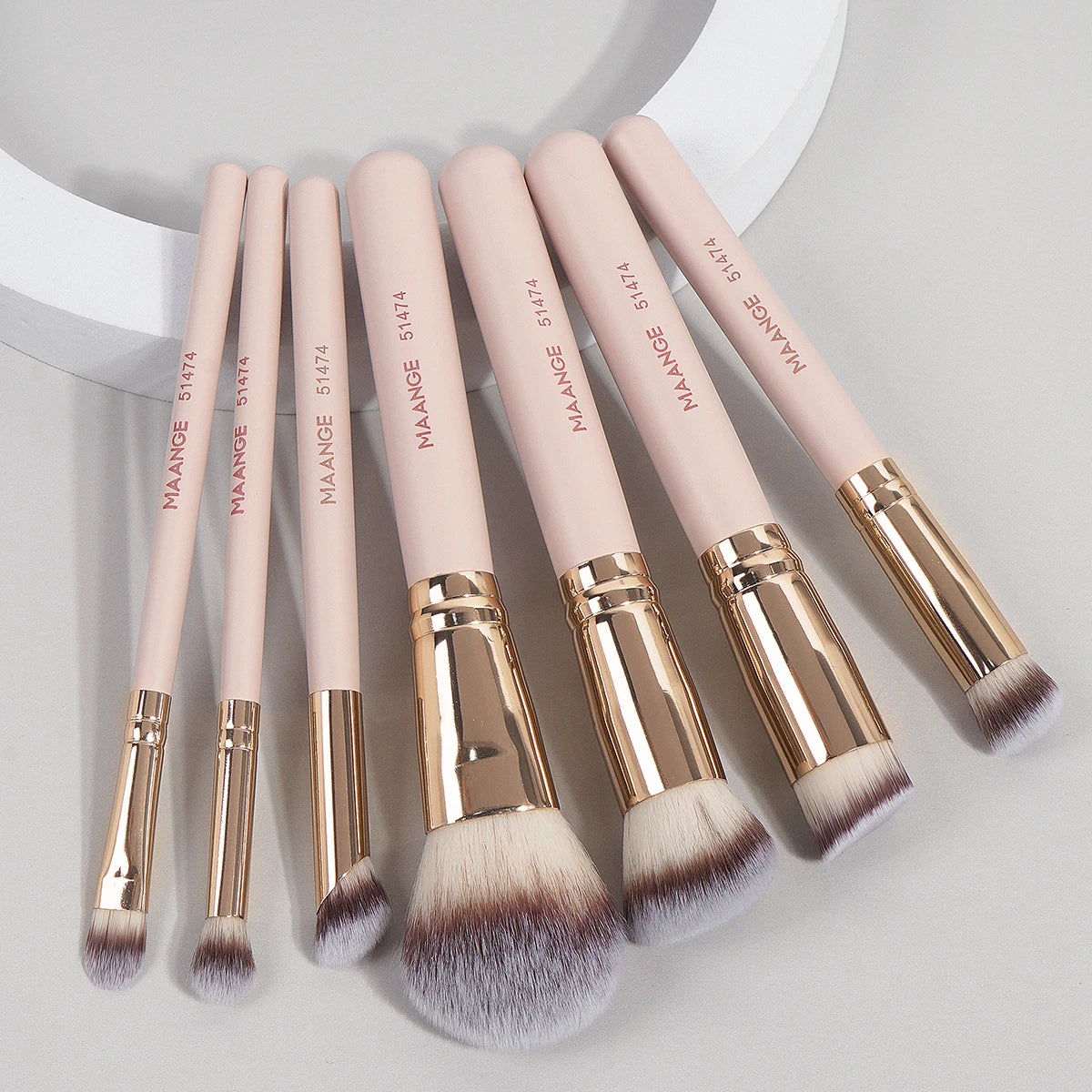 7-Piece Soft Makeup Brush Set