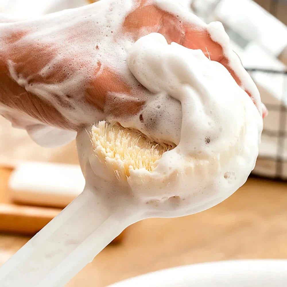 1pc Long Handle Shower Back Brush