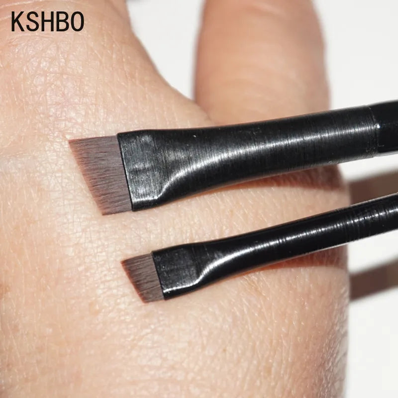 KSHBO 2pcs Brow & Eyeliner Brush Set