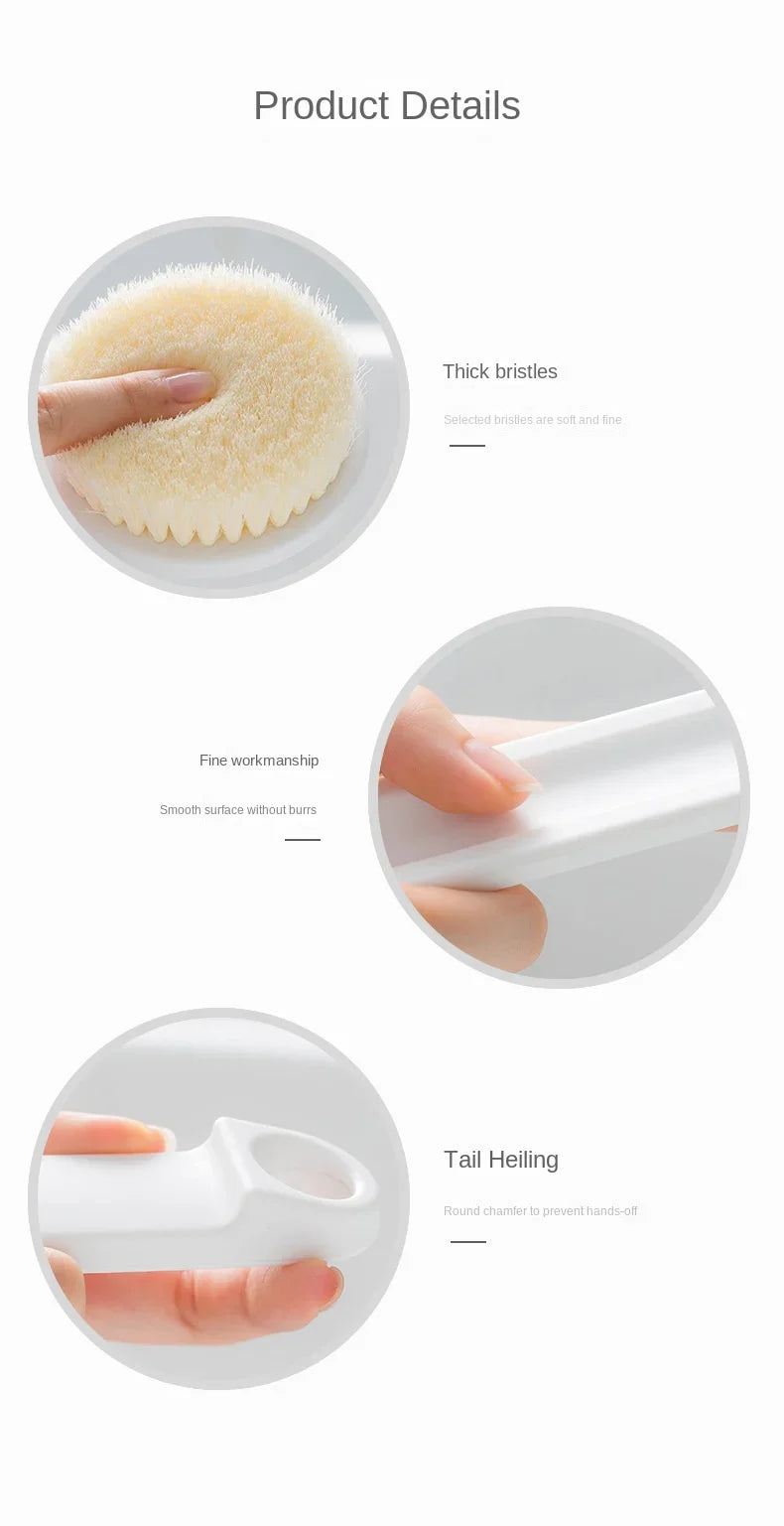 1pc Long Handle Shower Back Brush