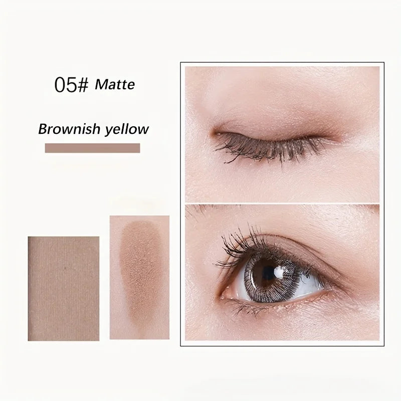 12-Color Pro Eyeshadow Palette – Matte & Shimmer Nudes