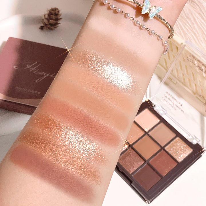 9-Color Chocolate Eyeshadow Palette