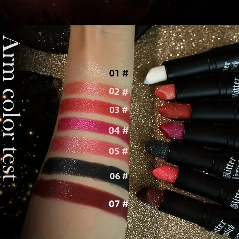 7-Color Diamond Matte Lipstick